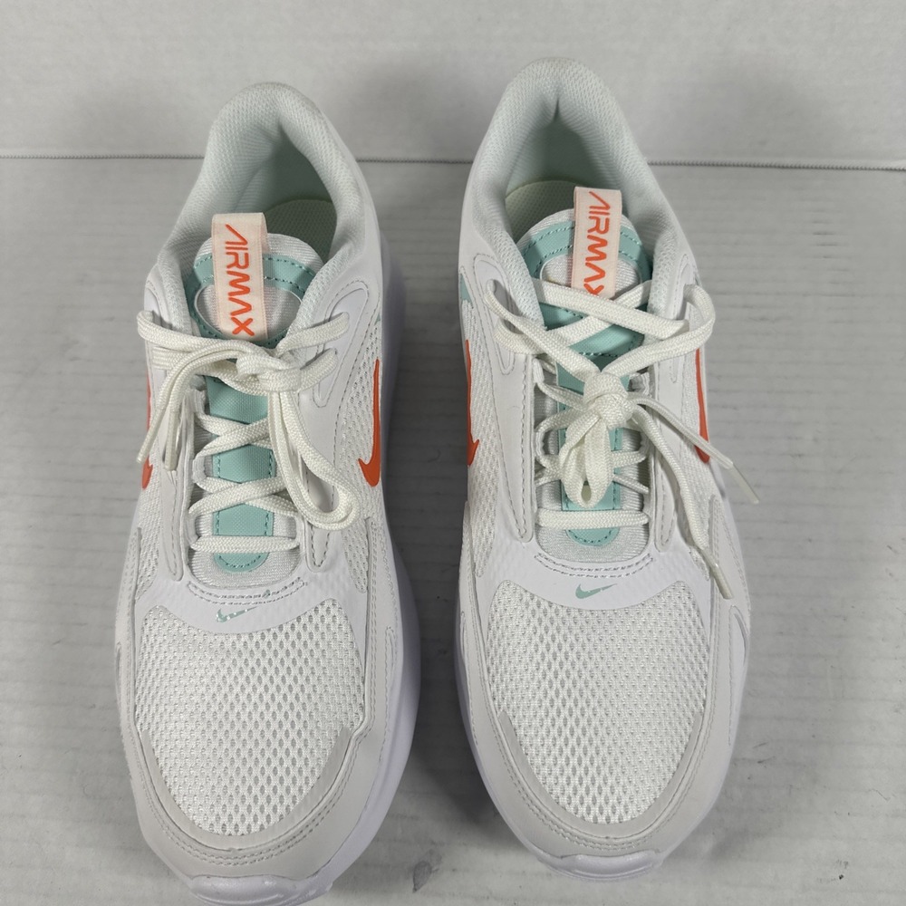 NWOB Nike Air Max Bolt Women's Running Shoes Premium S: 11 White Orange Teal NEW